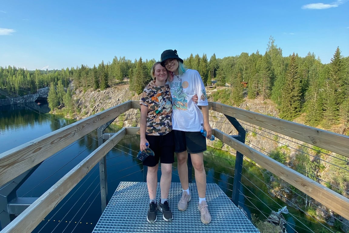 Маша и Кристина. Фото из личного архива