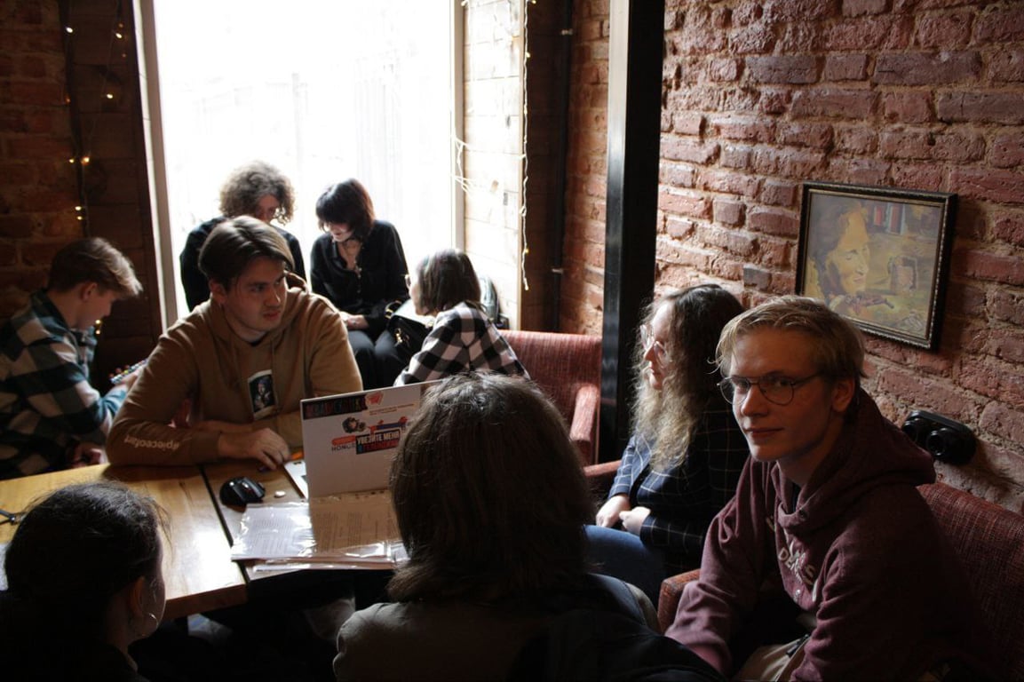 Собрание «Молодёжного Рассвета» в Санкт-Петербурге. Фото:  Партия «Рассвет»