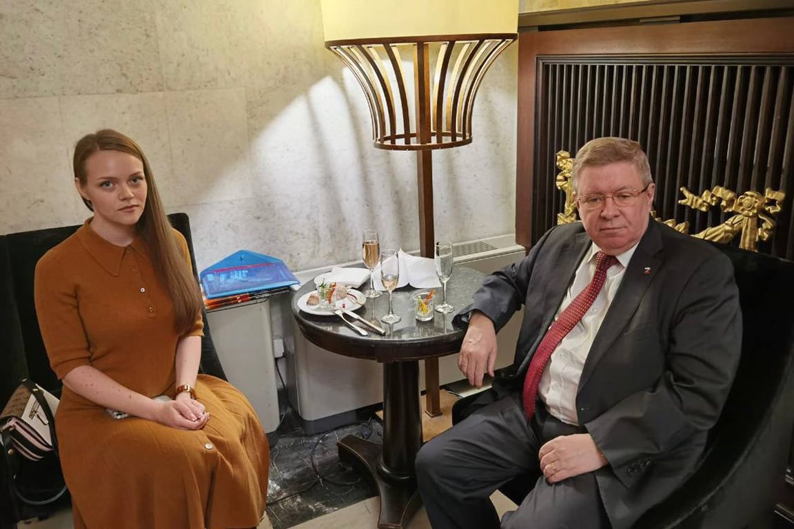 Марианна Вышемирская и Александр Торшин. Фото из  телеграм-канала Вышемирской