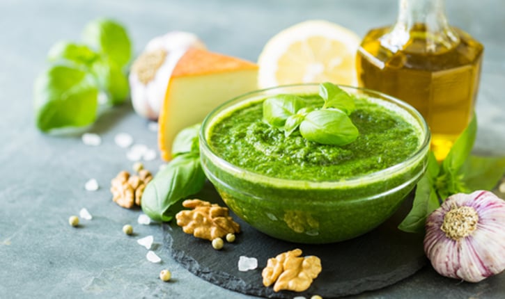 ממרח פסטו ביתי