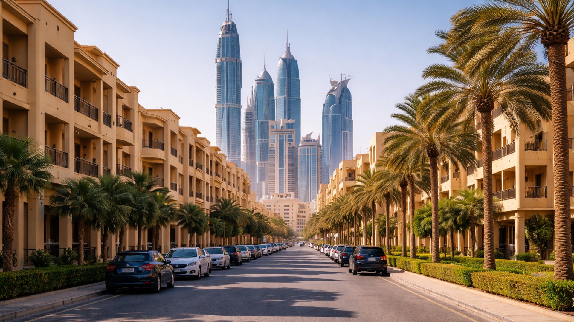 Al Mankhool，迪拜：住宅型 · 社区导向区域环境