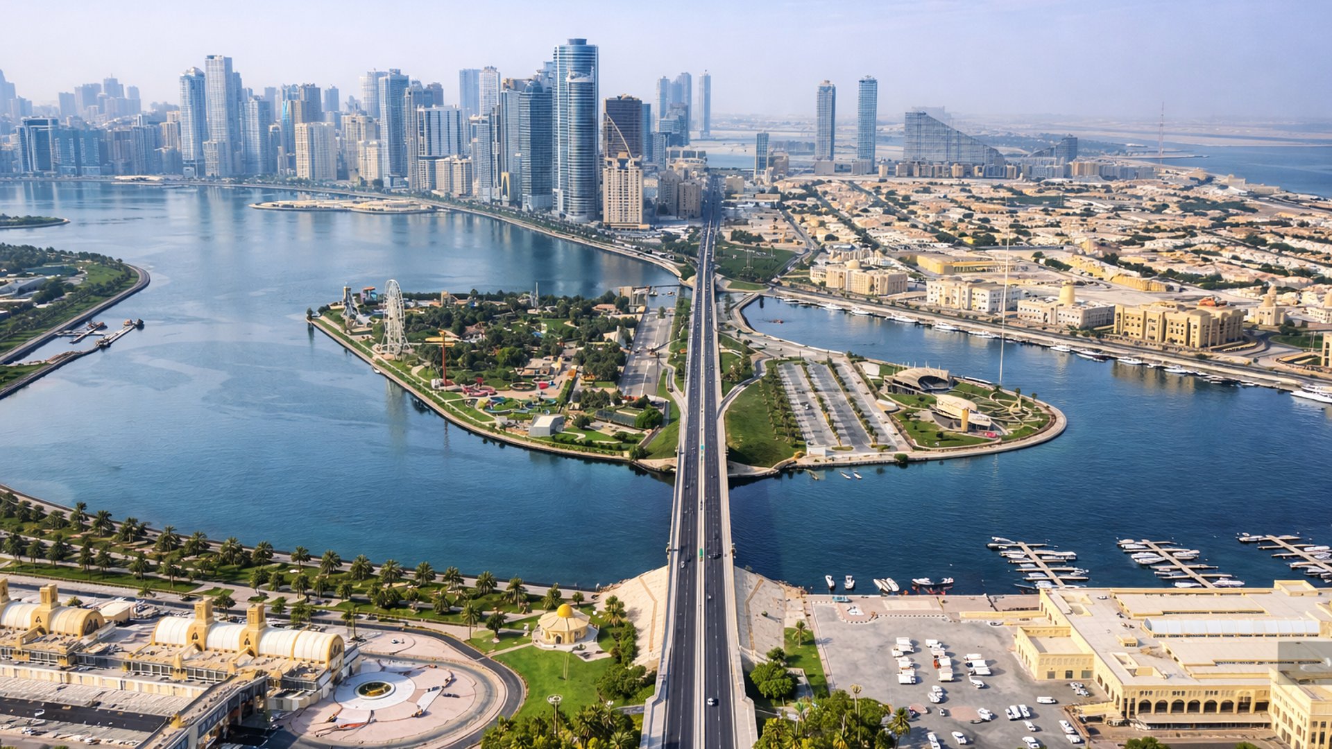Ansicht von Al Qasimia in Sharjah