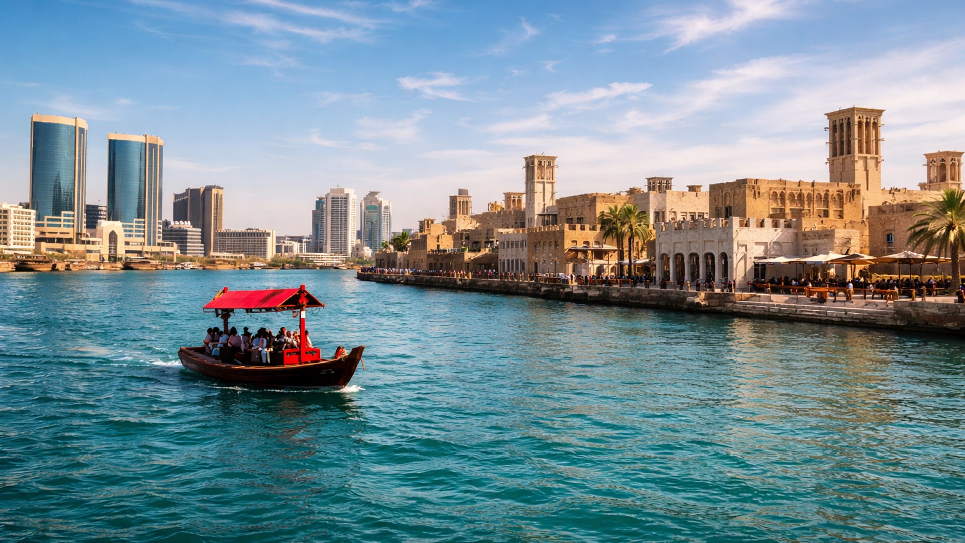 Deira，迪拜：城市型 · 商业导向区域环境