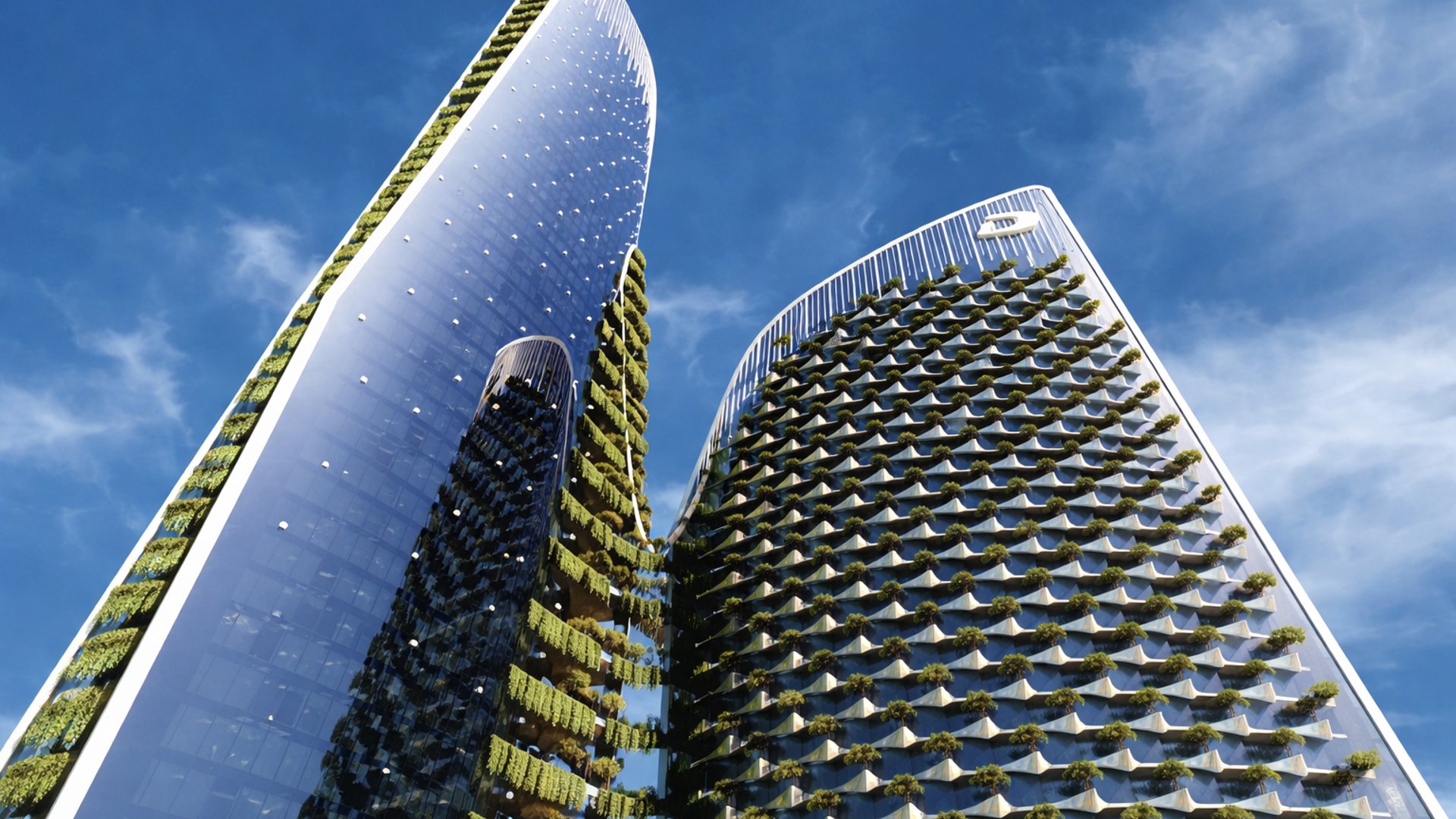 Safa One von DAMAC Properties in Dubai, luxuriöse Zwillingstürme mit zeitgemäßem Design und hochwertigen Residenzen