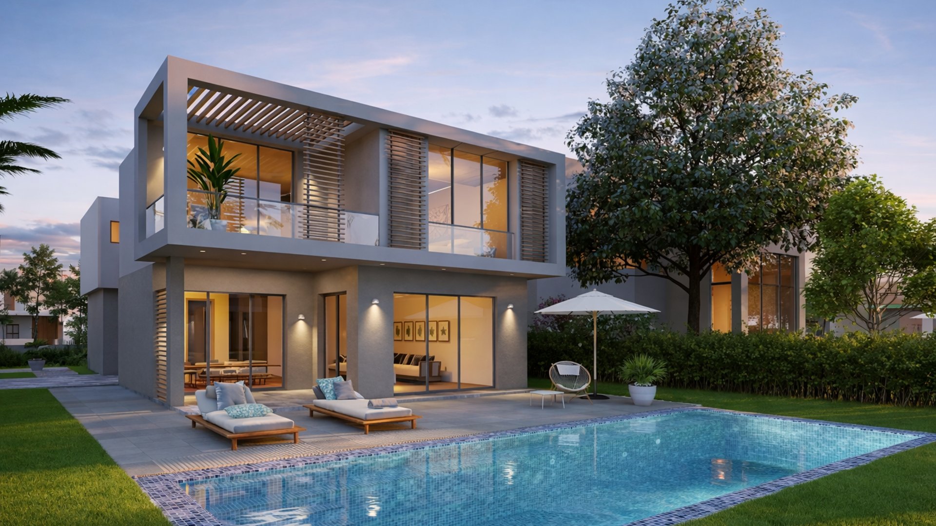 Al Muroor，阿布扎比：城市型 · 住宅型区域环境