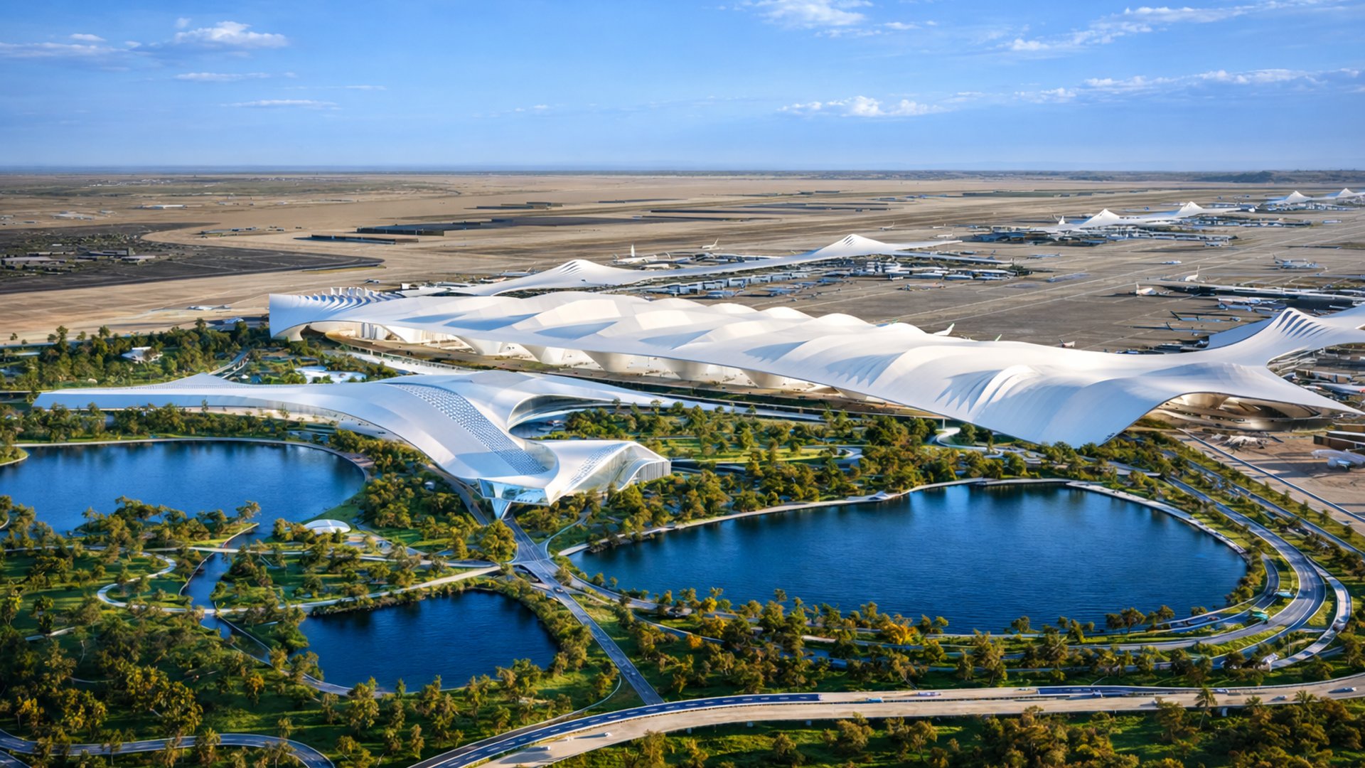 Al Maktoum International Zone，迪拜：工业 · 物流导向区域环境