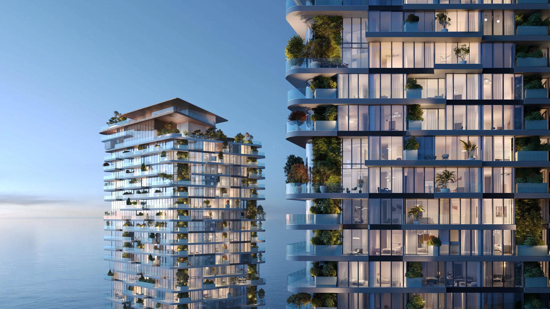 Soulever von BEYOND in Dubai Maritime City, Luxus-Wohnturm am Wasser mit moderner Architektur und hochwertigen Residenzen in Dubai