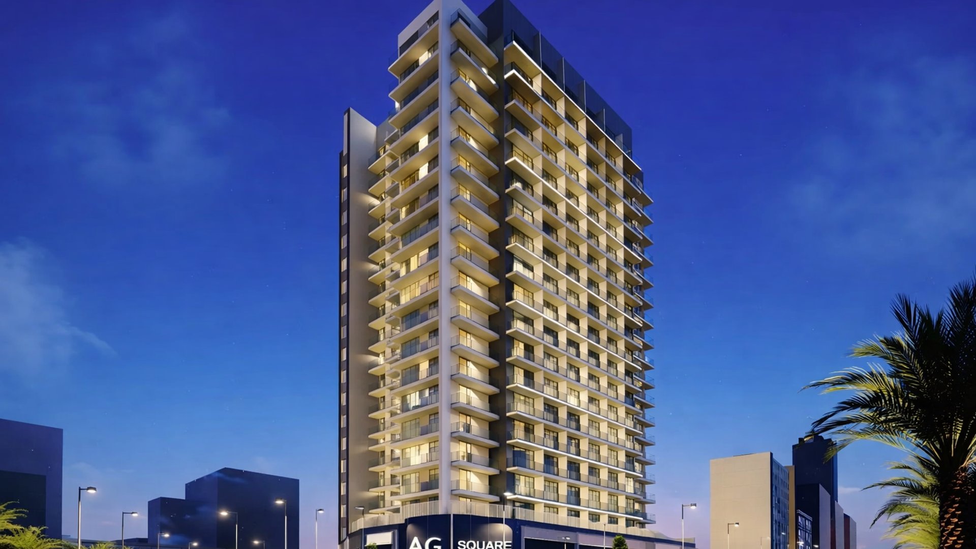 AG Central Wohnprojekt von AG Properties im Dubai Land Residence Complex, moderne Apartments in Dubailand