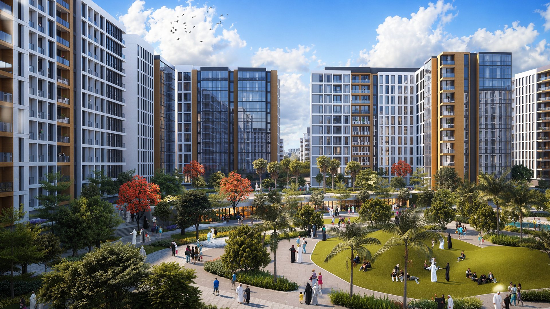 Alef Group, in Sharjah ansässiger Immobilienentwickler mit Fokus auf Lebensqualität, der moderne Wohnquartiere, gemischt genutzte Quartiere und hochwertige urbane Erlebnisse entwickelt