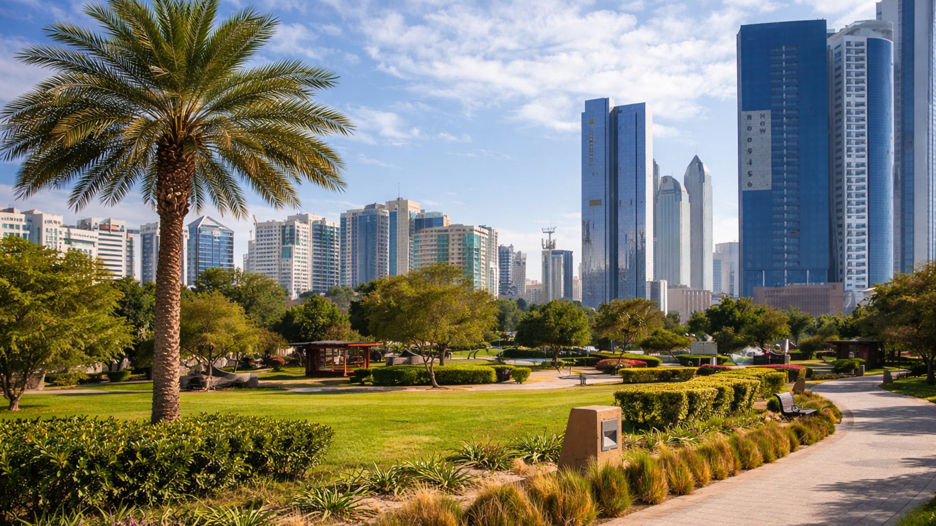 Al Markaziyah，阿布扎比：城市型 · 住宅型区域环境
