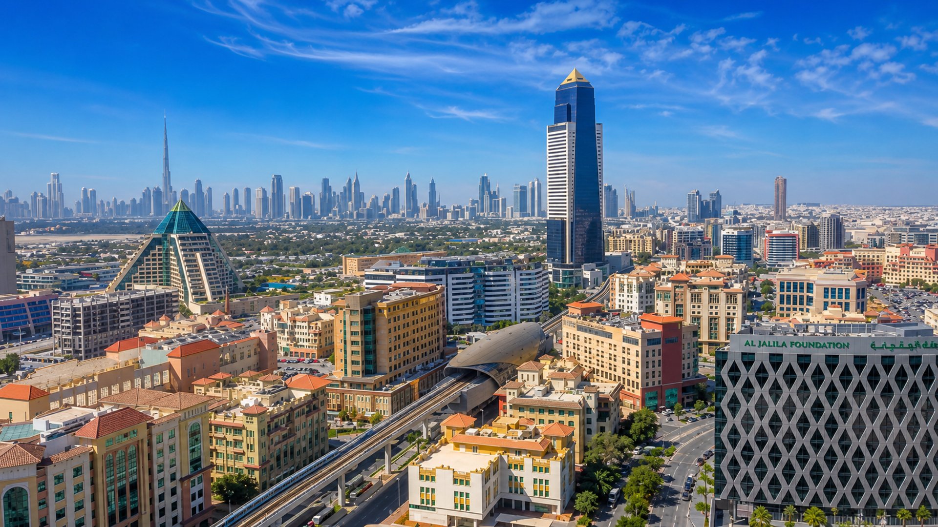 Ansicht von Dubai Healthcare City in Dubai