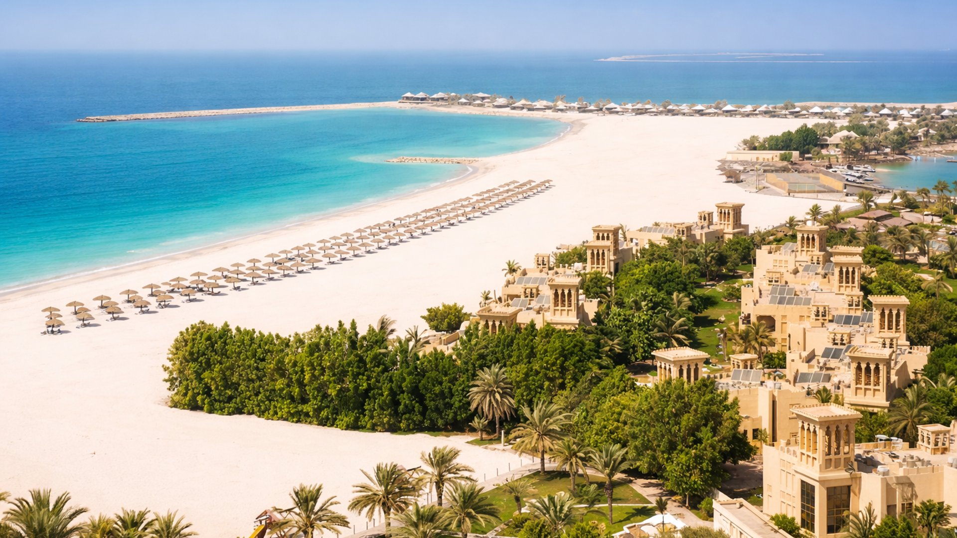 Ansicht von Al Hamra Village in Ras Al Khaimah
