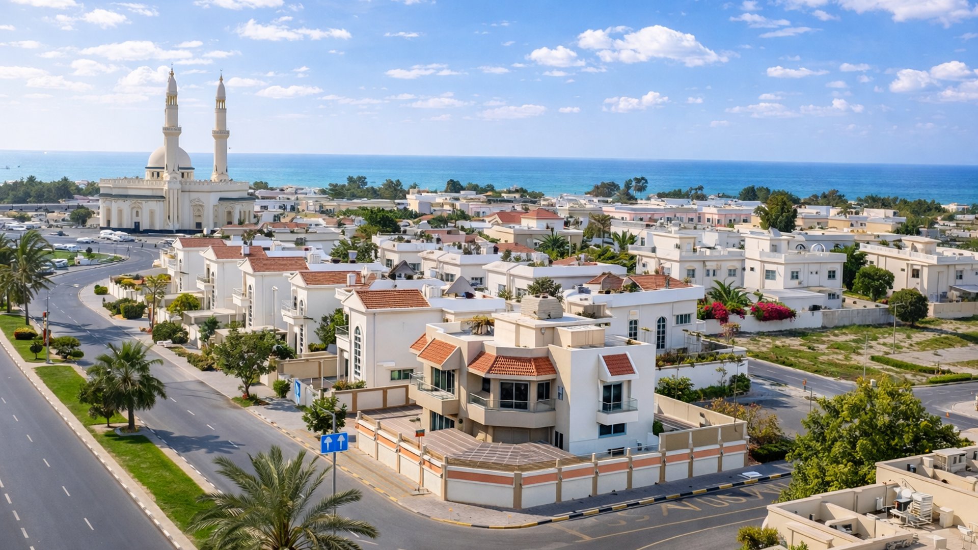 Ansicht von Al Butina in Sharjah