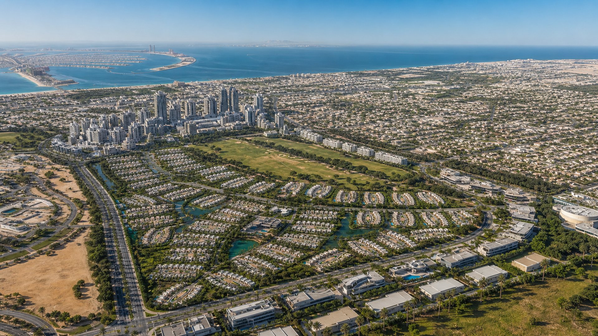 Downtown Jebel Ali，迪拜：城市型 · 新兴发展区域环境
