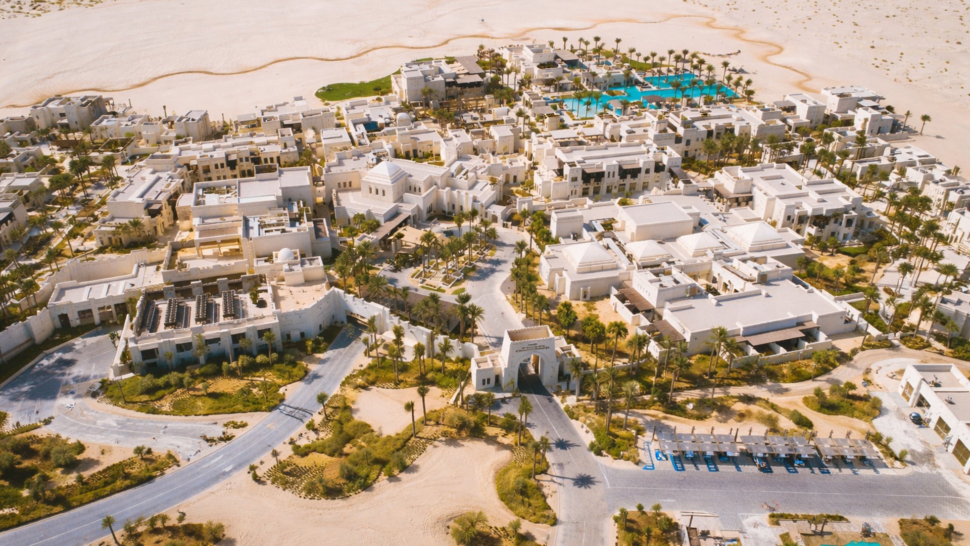 Ansicht von Al Wathba in Abu Dhabi