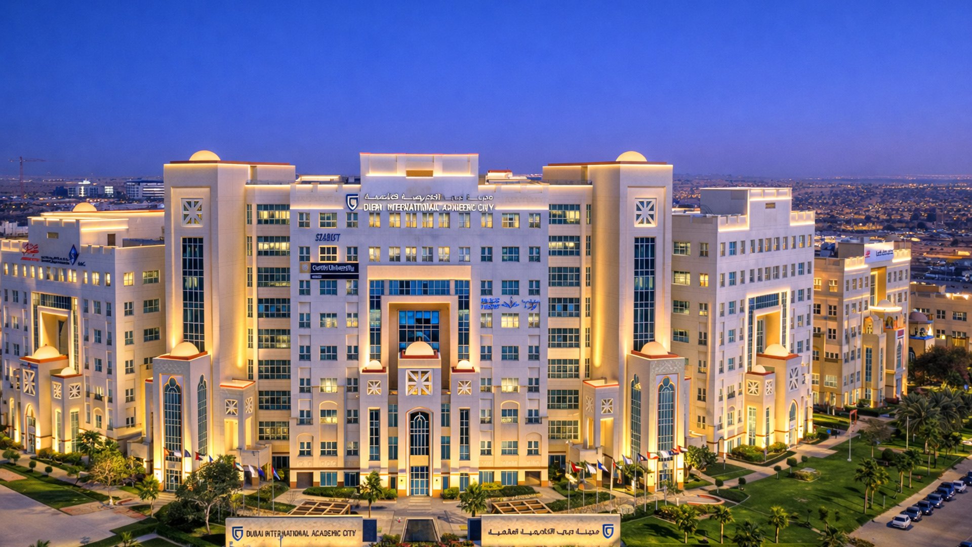 Ansicht von Academic City in Dubai