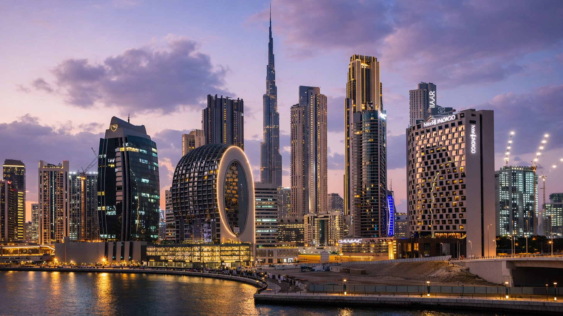 Business Bay，迪拜：城市型 · 商务导向区域环境