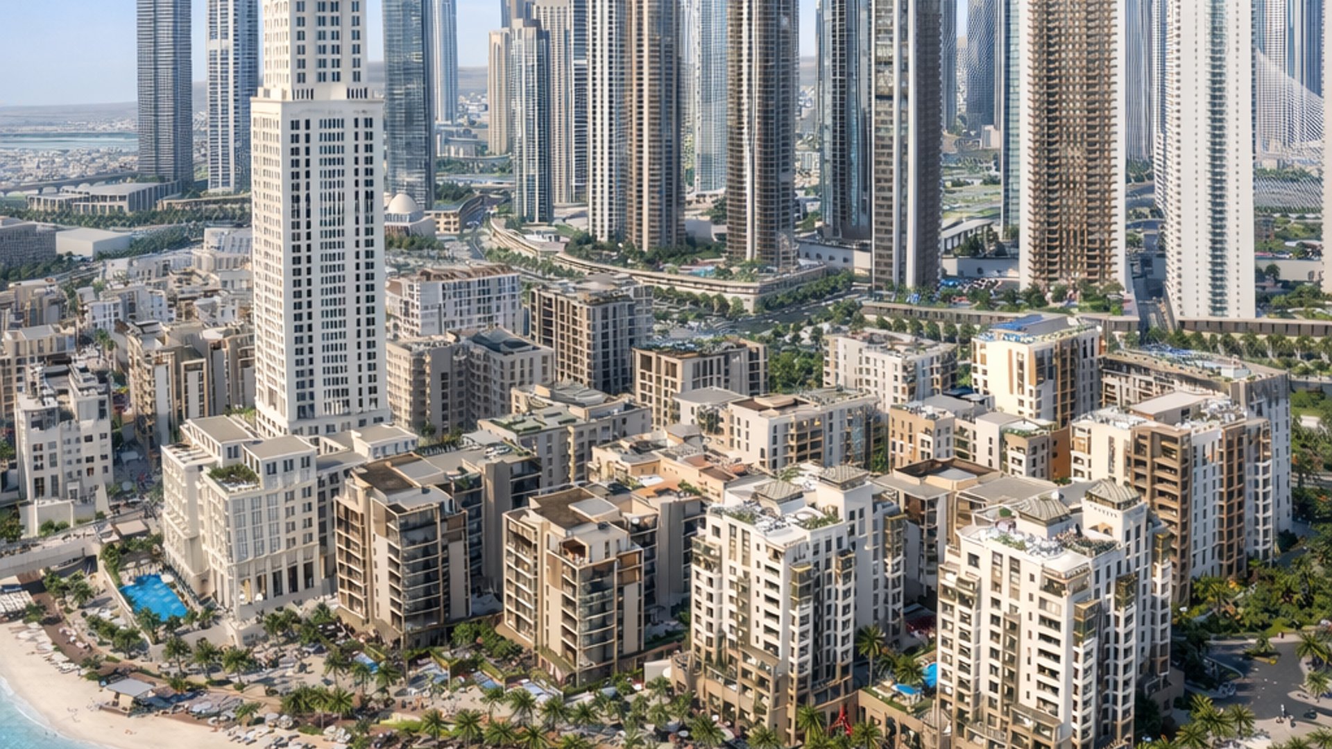 Damac Hills，迪拜：别墅主导 · 郊区型区域环境