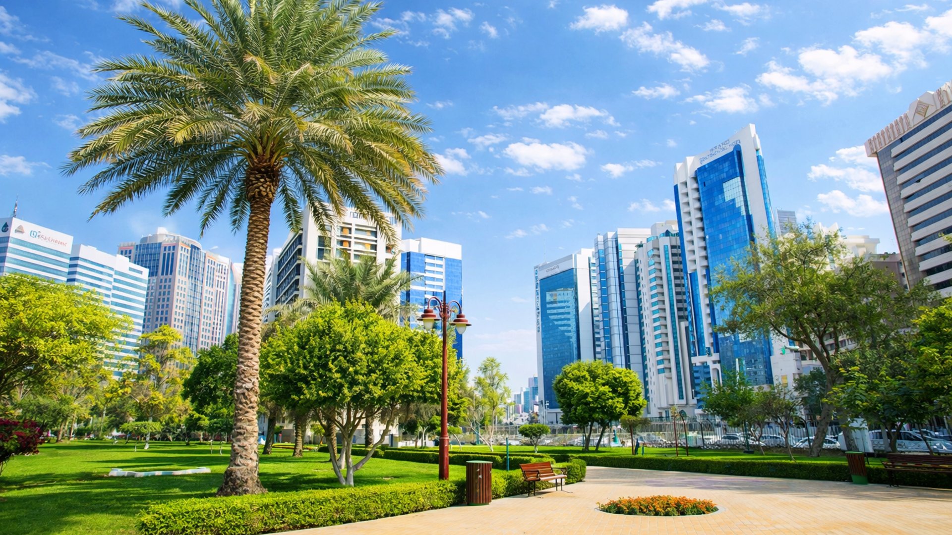Ansicht von Al Danah in Abu Dhabi