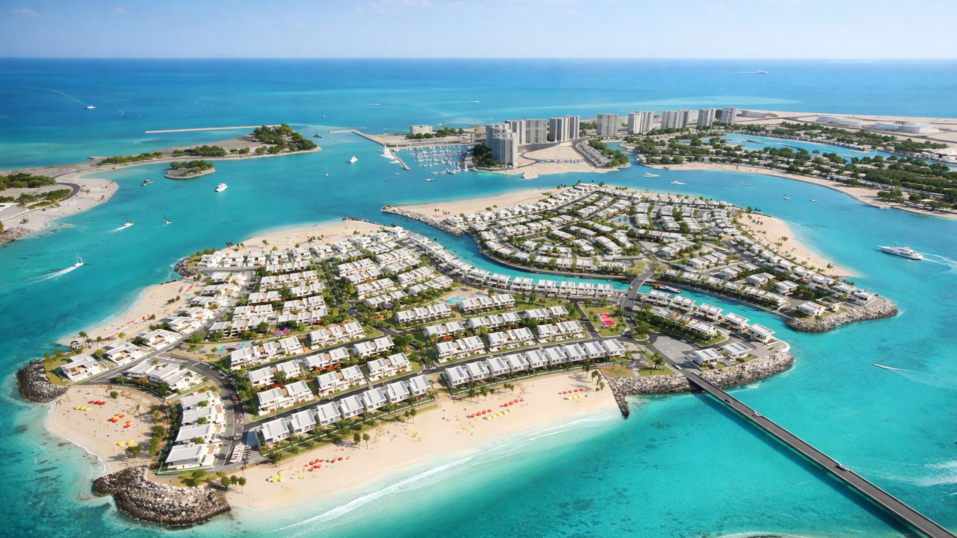 Ansicht von Al Mamourah in Ras Al Khaimah