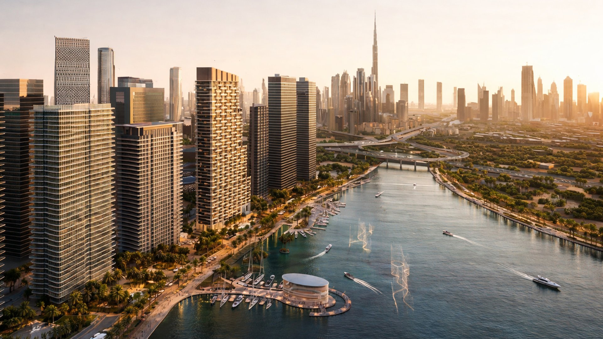Dubai Design District，迪拜：创意产业 · 设计导向区域环境