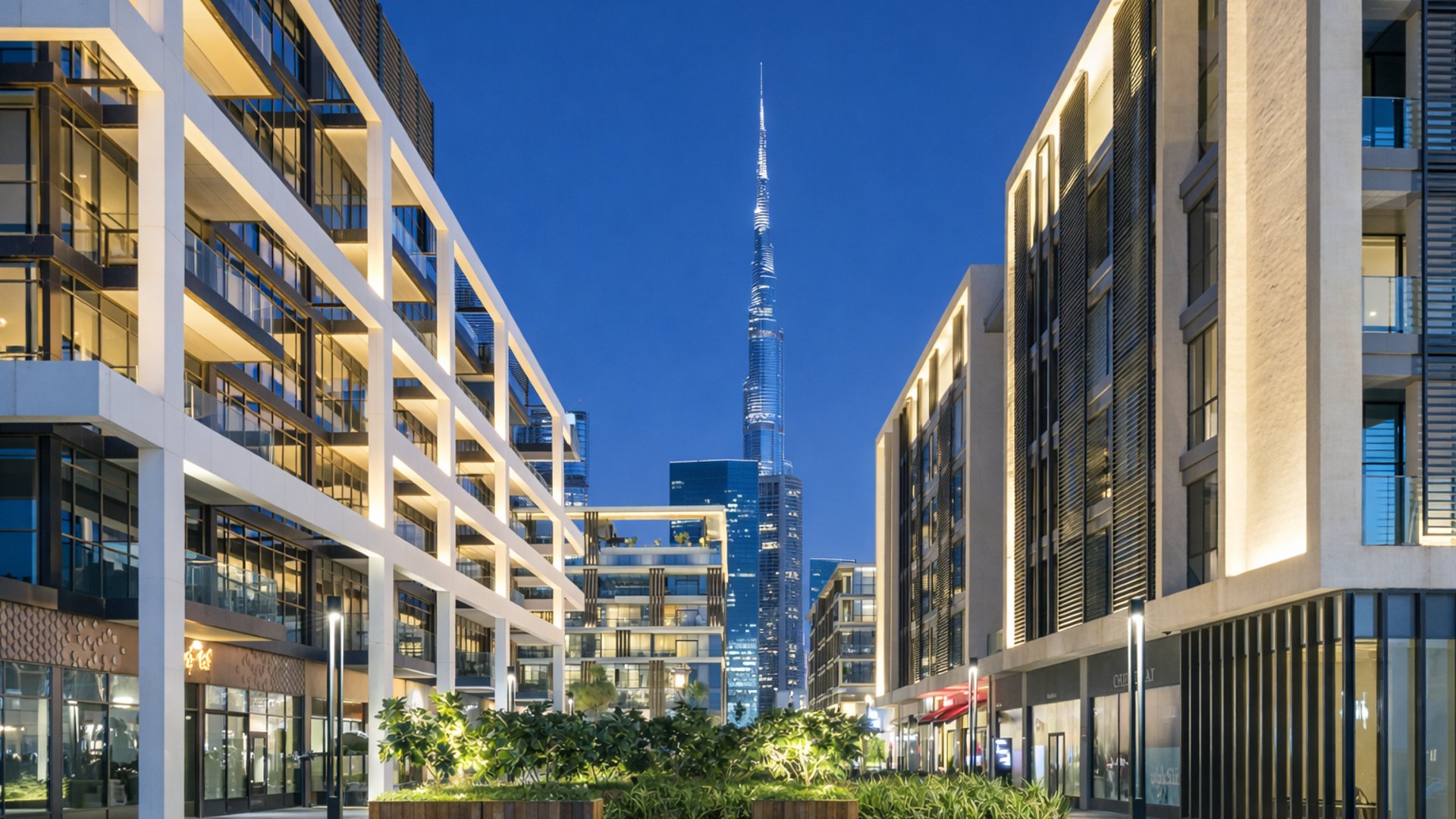 City Walk，迪拜：城市型 · 设计导向区域环境