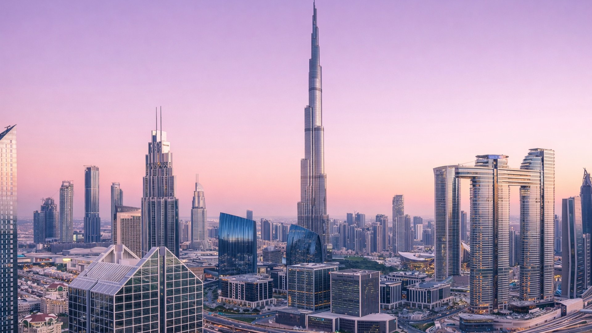 Downtown Dubai，迪拜：城市型 · 住宅型区域环境