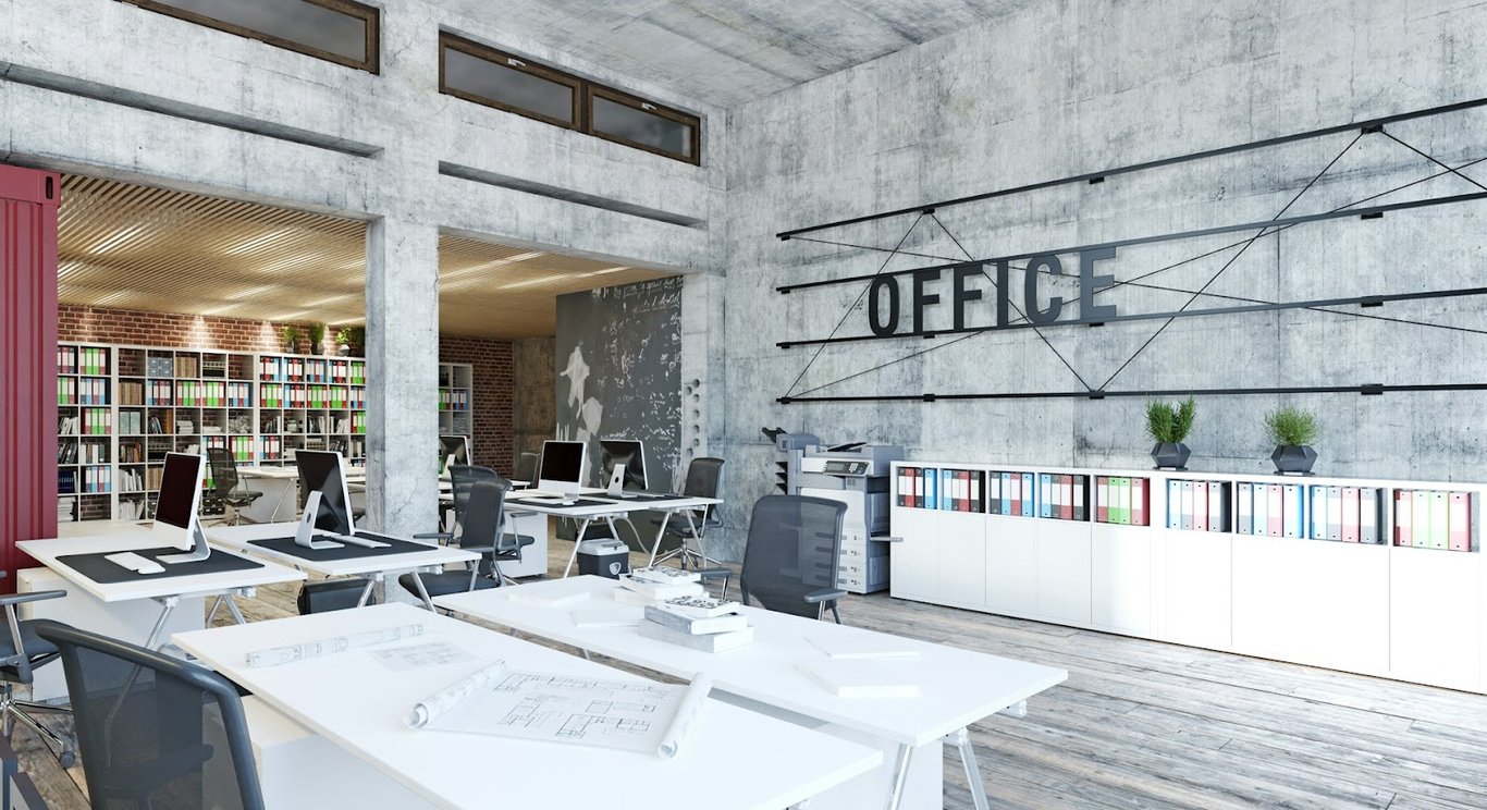 An empty tech office short on staff and talent