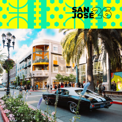 San José 26 host-city graphic