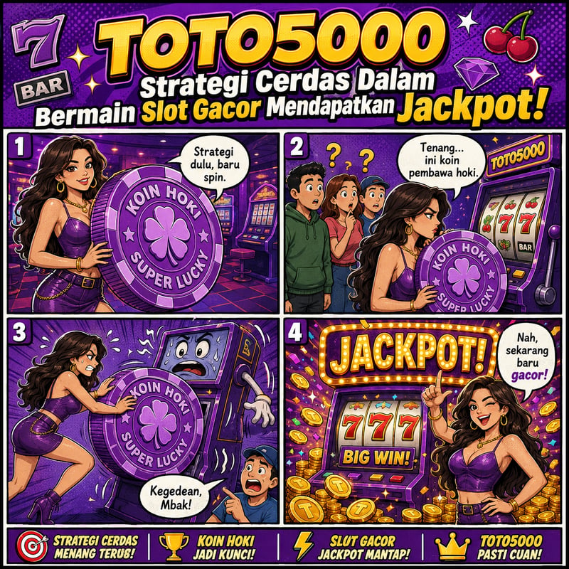 TOTO5000 > Strategi Cerdas Dalam Bermain Slot Gacor Mendapatkan Jackpot!
