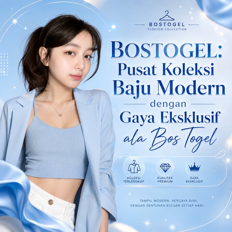 BOSTOGEL: Pusat Koleksi Baju Modern dengan Gaya Eksklusif ala Bos Togel