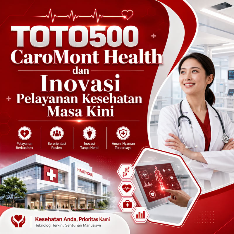 TOTO500 > CaroMont Health Dan Inovasi Pelayanan Kesehatan Masa Kini