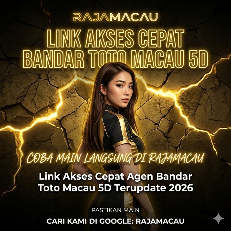 Beri Akses Jalan Ke RAJAMACAU, Kami Berikan Bandar Toto Macau Paling Ekslusif Di Acara Raja Macau Hari ini