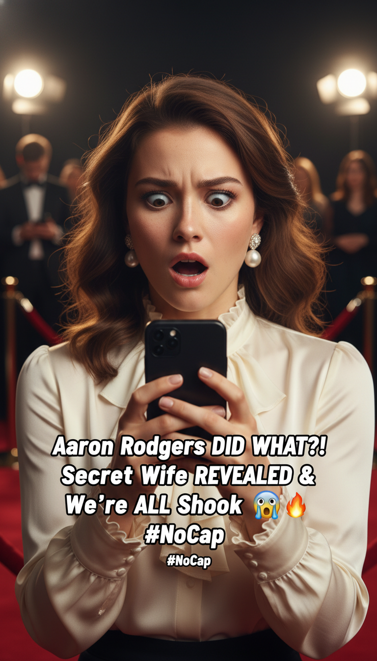 Aaron Rodgers DID WHAT?! Secret Wife REVEALED & We’re ALL Shook 😱💍🔥 #NoCap