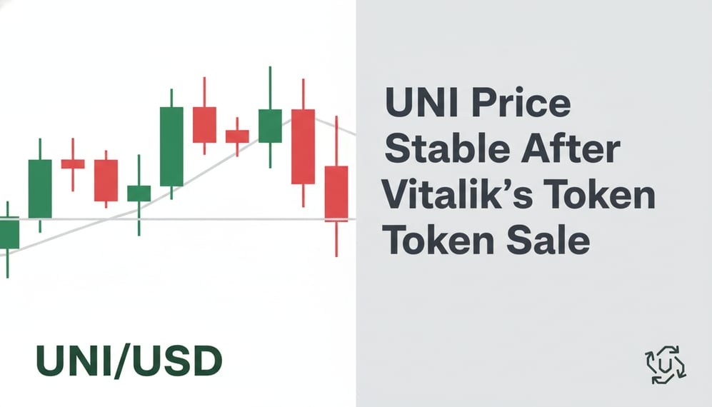 Why UNI Price Remained Stable After Vitalik Buterin’s Uniswap Token Sale