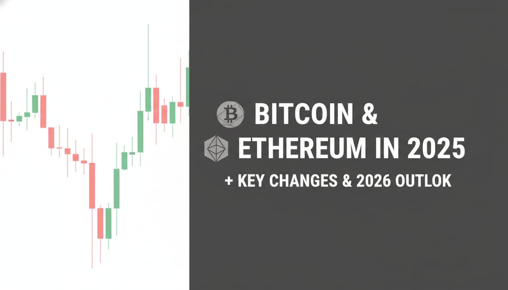 Bitcoin and Ethereum in 2025: What Changed and What to Expect in 2026?