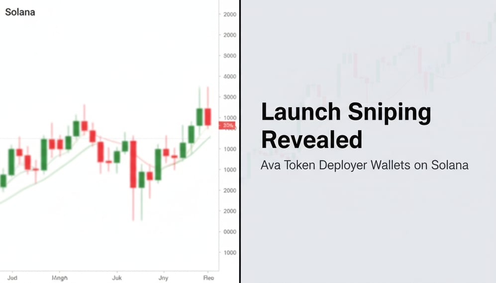 Bubblemaps Reveals Launch Sniping by Ava Token Deployer Wallets on Solana