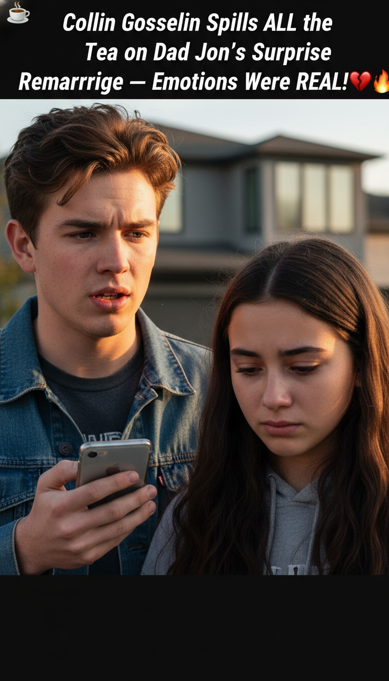 Collin Gosselin Spills ALL the Tea on Dad Jon's Surprise Remarriage — Emotions Were REAL! ☕💔🔥