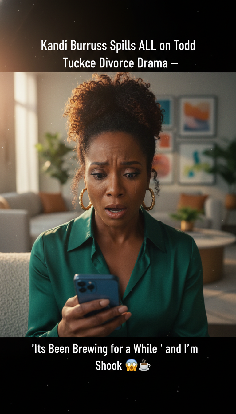 Kandi Burruss Spills ALL on Todd Tucker Divorce Drama — ‘It’s Been Brewing for a While’ and I’m Shook 😱☕