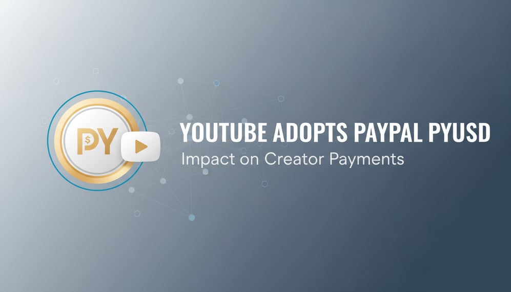 How YouTube’s Adoption of PayPal’s PYUSD Stablecoin Could Impact Creator Payments