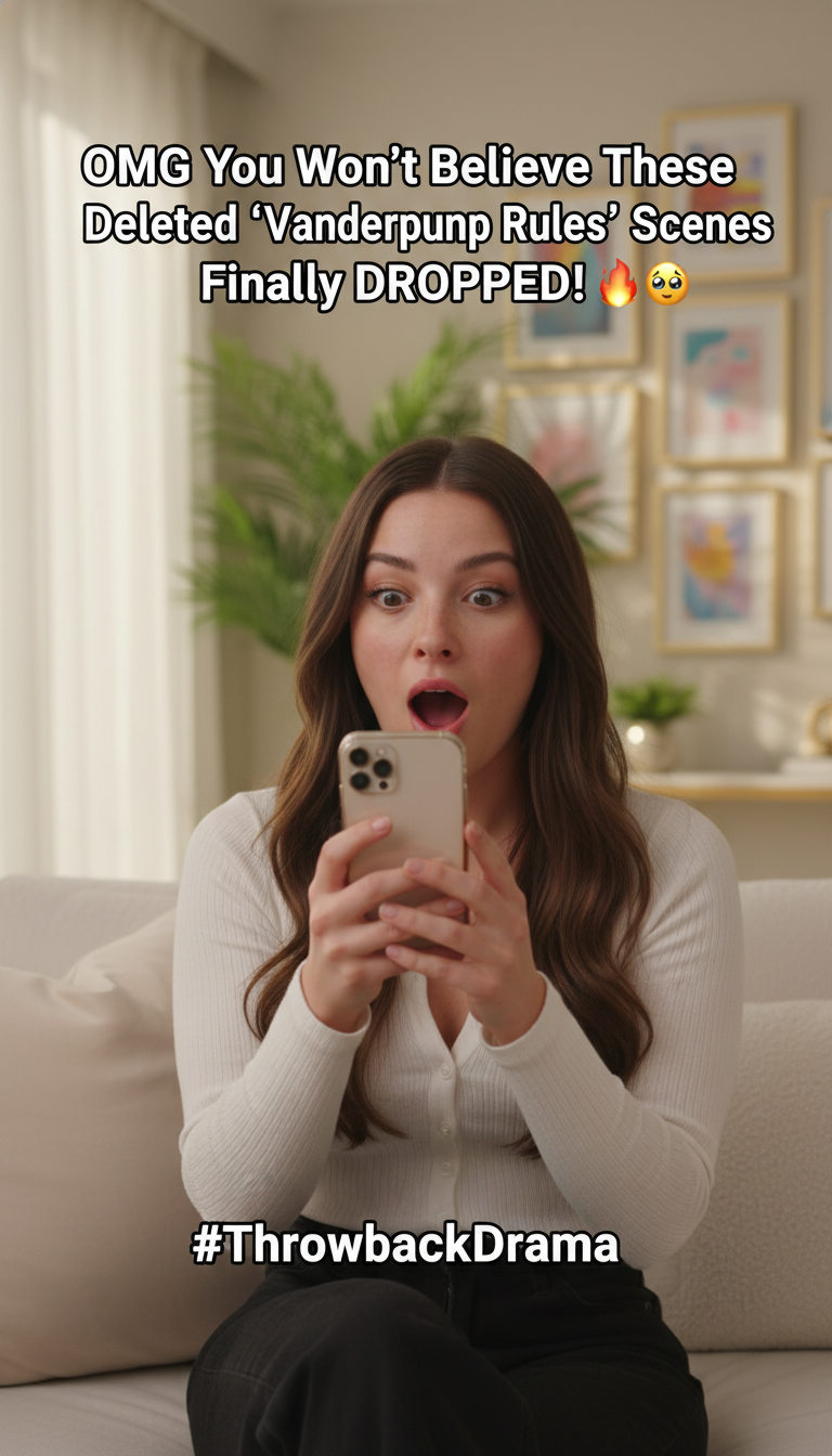 OMG You Won’t Believe These Deleted ‘Vanderpump Rules’ Scenes Finally DROPPED! 🔥👀 #ThrowbackDrama