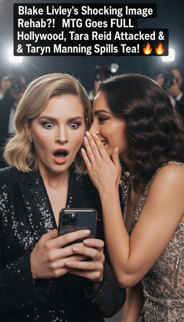 Blake Lively’s Shocking Image Rehab?! MTG Goes FULL Hollywood, Tara Reid Attacked & Taryn Manning Spills Tea! ☕🔥