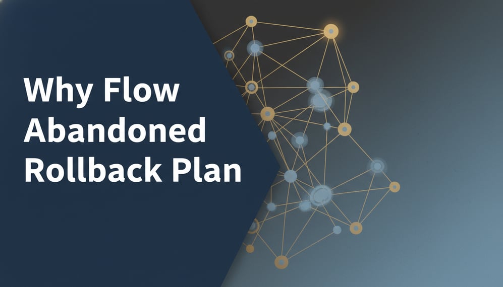 Why Flow Abandoned Its Rollback Plan Amid Decentralization and Security Concerns