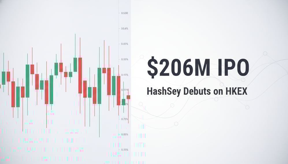HashKey Crypto Exchange Debuts on HKEX After $206M IPO with Volatile Trading