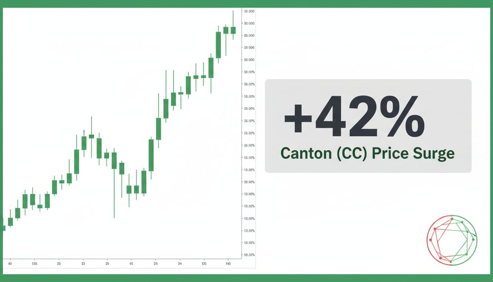 Canton (CC) Price Jumps 42% Amid XRPL Comparisons: Is a Pullback Next?
