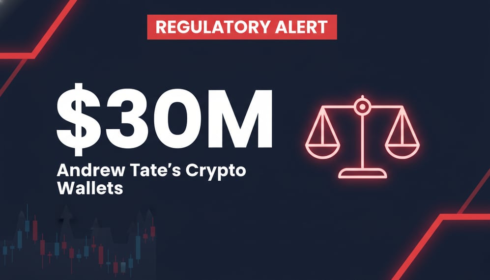 Andrew Tate’s Crypto Wallets Linked to $30M Money Laundering Investigation