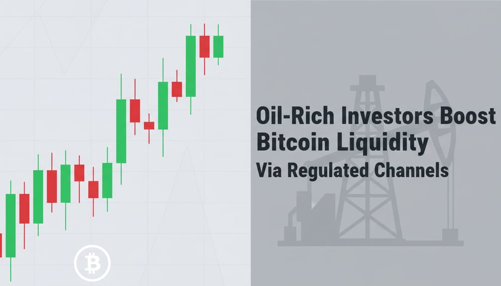 How Oil-Rich Investors Are Driving Bitcoin’s Growing Liquidity via Regulated Channels
