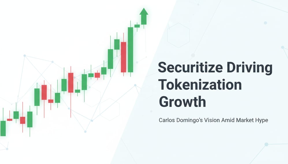 How Carlos Domingo’s Securitize Is Driving Tokenization Growth Amid Market Hype