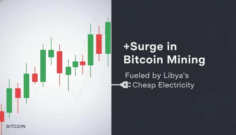 How Libya’s Cheap Electricity Sparked a Surge in Bitcoin Mining