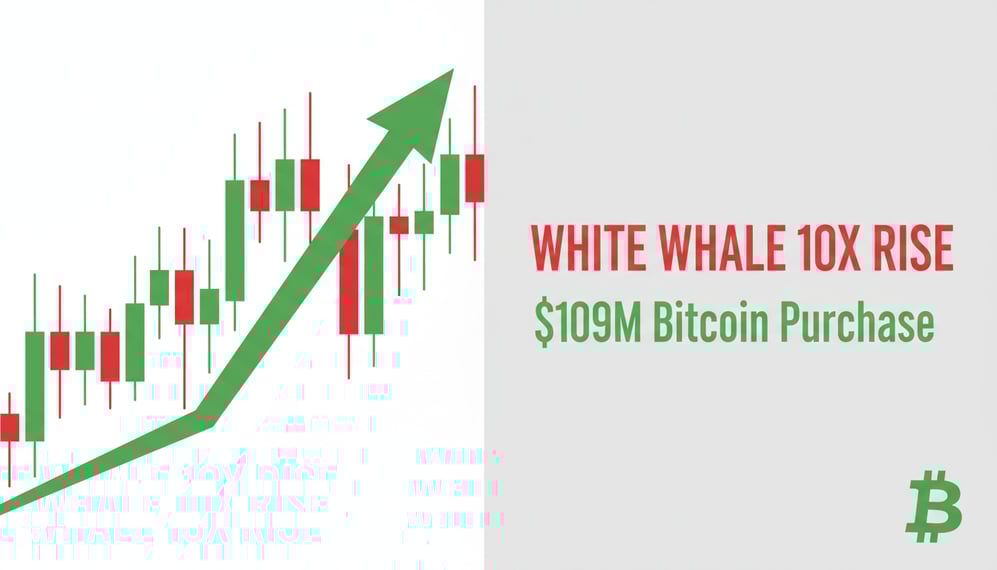What Drove The White Whale’s 10x Rise and Saylor’s $109M Bitcoin Purchase?